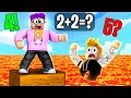 Can We Beat MAX DIFFICULTY MATH TOWER RACE In ROBLOX