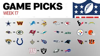 NFL Game Picks Week 17