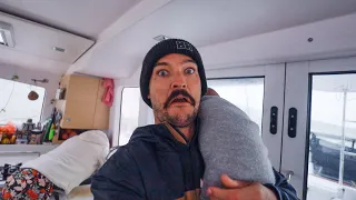 BOAT LIFE: They BOTH got sea sick!