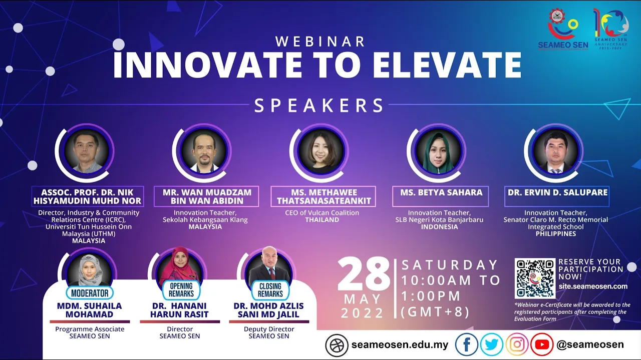 Webinar Innovate to Elevate