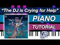Download Lagu “The DJ is Crying for Help” by AJR | (Easy) Piano Tutorial \u0026 Play Along | chords + melody + violin