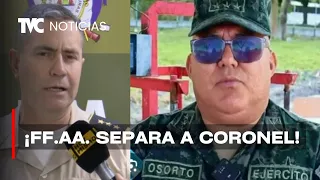 FF.AA. da de baja al coronel Juan Carlos Osorto, exdirector del centro penal de Támara