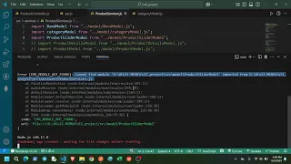 node 265 throw new ERR - MODULE