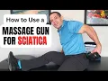 How to Use a Massage Gun for Sciatica Relief and What NOT to Do