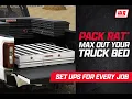 WEATHER GUARD - How to Maximize Truck Bed Storage with PACK RAT