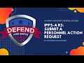 Submit a Personnel Action Request PAR IPPS-A R3 MEMBERS HR PROs