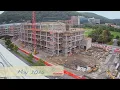 Carilion Taubman Cancer Center Quarterly Construction Time Lapse March-July 2026