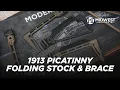 Midwest Industries 1913 Picatinny Folding Stock and Brace