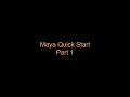 Maya Quick Start Part1 navigation