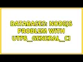 Databases NodeJS problem with utf8 - general