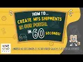 How to Create a WFS Walmart Fulfiment Service Shipment in our Portal