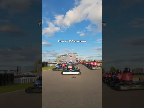 F1 World Champion vs 100 Amateurs 💥