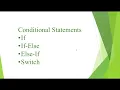 Java Conditional Statements Explained if else else-if switch with Examples