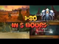 How I got to LVL80 IN 5 HOURS in WotLK Warmane Powerleveling route and guide