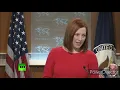 FLASHBACK WH Press Sec Jen Psaki on Hot Mic Calling Own Statements Ridiculous