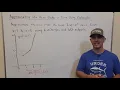 Approximating the Area Under a Curve Using Rectangles