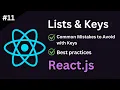 React Lists Keys The Essential Guide to Performance Tutorial