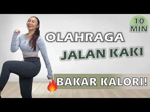 Download MP3 10 MENIT OLAHRAGA JALAN KAKI SAMBIL BAKAR LEMAK! 1000 LANGKAH | WALKING WORKOUT