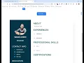 Resume Generator HTML CSS JAVASCRIPT