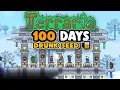 I Spent 100 Days In Terraria s SECRET Drunk Seed