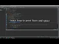 Example-Hollow mirrored rhombus using for loop-18215