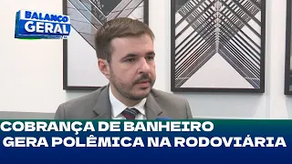 Blumenau: cobrança de banheiro gera polêmica na rodoviária