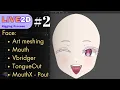 Live2d Rigging for Wickedles Mouth and VBridger