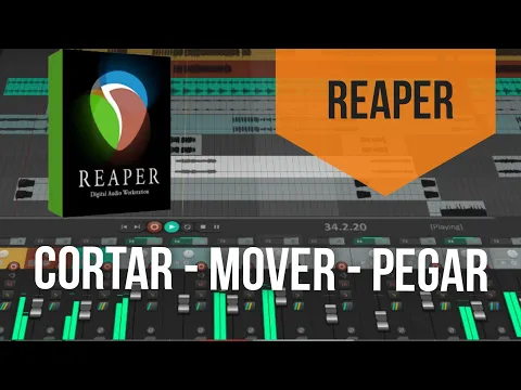 Download MP3 Reaper 1 - Cargar, cortar mover pegar