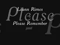Leann Rimes - Please Remember