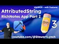 RichText Notes App - Categories Sorting and Filtering Part 2