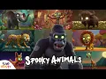 Download Lagu Spooky Safari Animal Sounds Song | Halloween Song - Nursery Rhymes for Kids