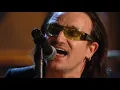 U2 perform "Pride (In The Name Of Love)" at the 2005 Hall of Fame Induction Ceremony