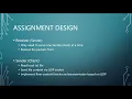 1 Assignment help session W5 SPEC overview