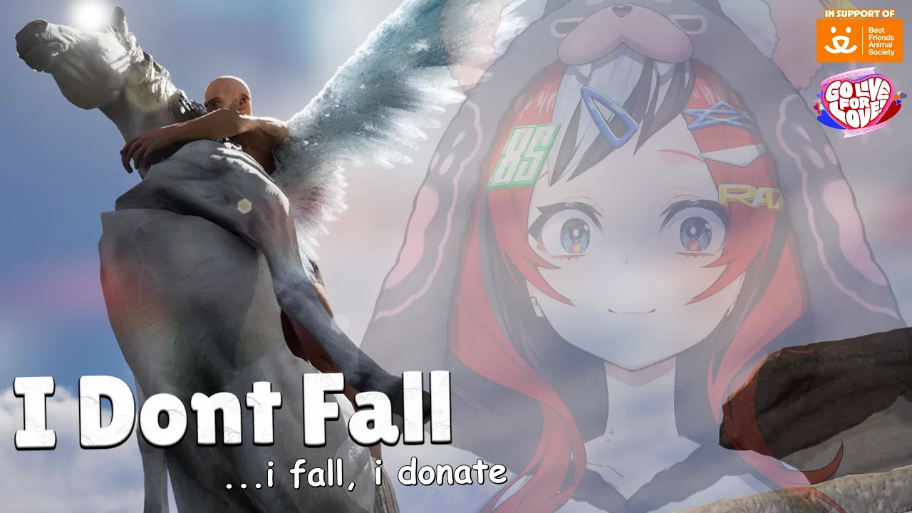 ≪I dont Fall≫ If I fall, I donate. #GOLIVEforLOVE