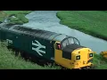 Class 37s 37025 37421 to Thurso overnighter 2-3 June 2017 lineside Scotscalder Kildonan Forsinard