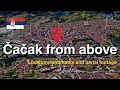 Download Lagu Čačak from above, location, landmarks and aerial footage