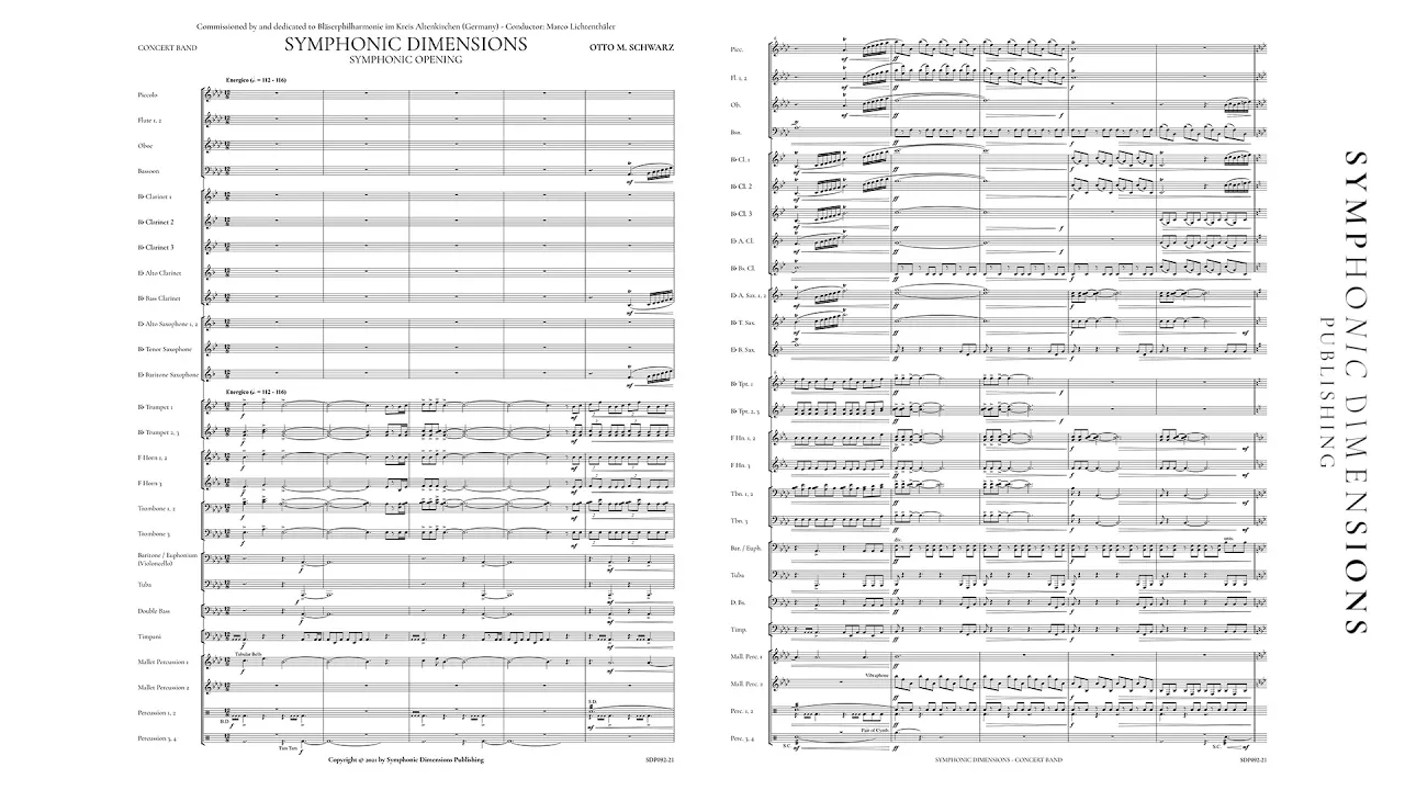 Symphonic Dimensions – Otto M. Schwarz Symphonic Dimensions – Otto M. Schwarz