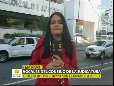 Vocales del consejo de la judicatura y juez Vladimir Jhayya son llamados a juicio
