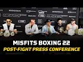 Download Lagu Misfits Boxing 22 Post-Fight Press Conference | Darren Till | Dillon Danis | Tony Ferguson