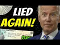 LIED AGAIN 4th Stimulus Check Update Biden s Promise Florida Cancels UI Daily News - May 24