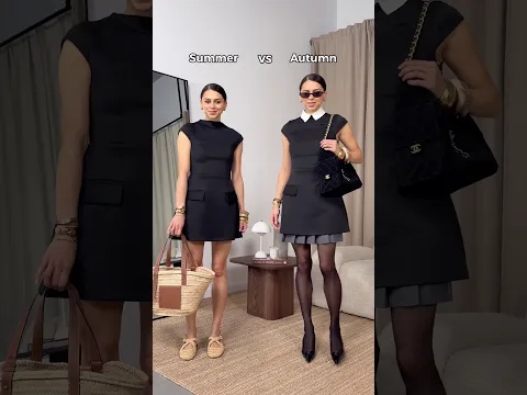 Summer ☀️ to Autumn 🍂 styling | How to elevate your dress in Fall Save the styling hacks for later