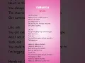 Gabriela lyrics - KATSEYE
