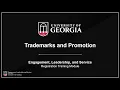 2026-2027 Trademarks Promotion Registration Training Module