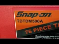 SNAP-ON TAP DIE s TIP TRICK WHY SUCH A BIG CASE