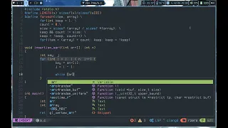 ASMR Fast Coding - Insertion Sort