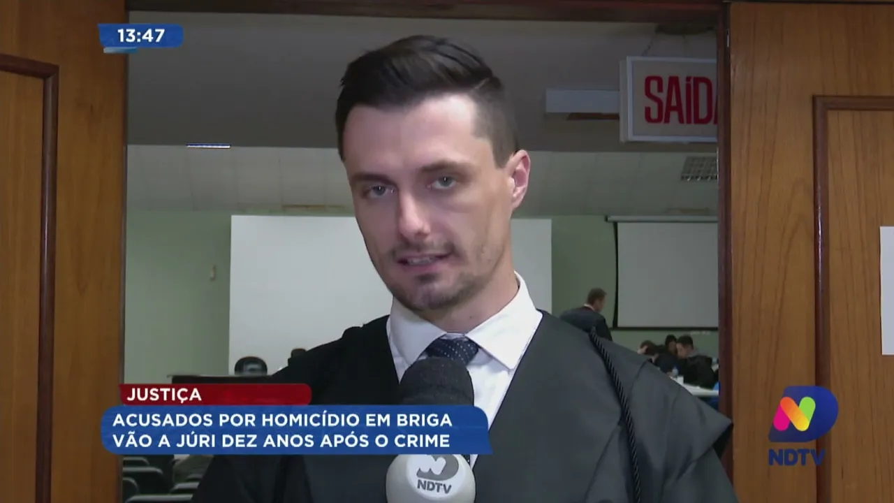 Justiça: acusados por homicídio em briga vão a júri dez anos após o crime