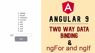 Angular 9 Tutorial - 4