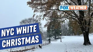 New York City Experiences First White Christmas In 15 years