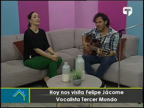 Hoy nos visita Felipe Jácome Vocalista Tercer Mundo