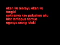 Pelangi Knowno- lirik